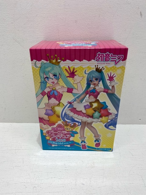 初音ミク　figmg　フィギュア　未開封　箱に傷み有り 79 A 未開封 初音ミク プライズ フィギュア セット 外箱傷みあり(初音