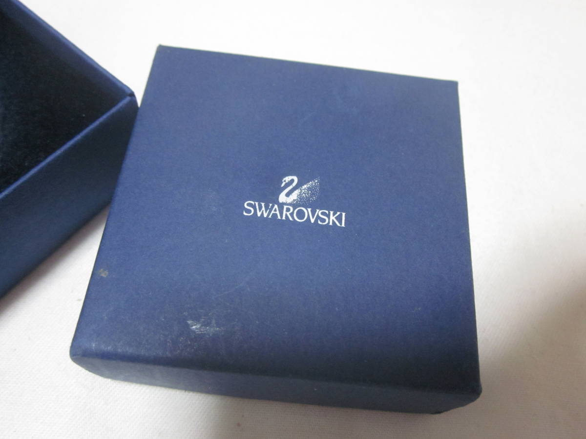 □【SWAROVSKI スワロフスキー】□【ブルー フラワー 花】□【置物