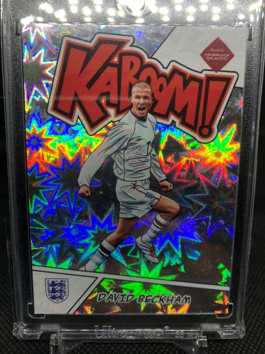 Panini 2021-22 donruss DAVID BECKHAM KABOOM! 激レアインサート