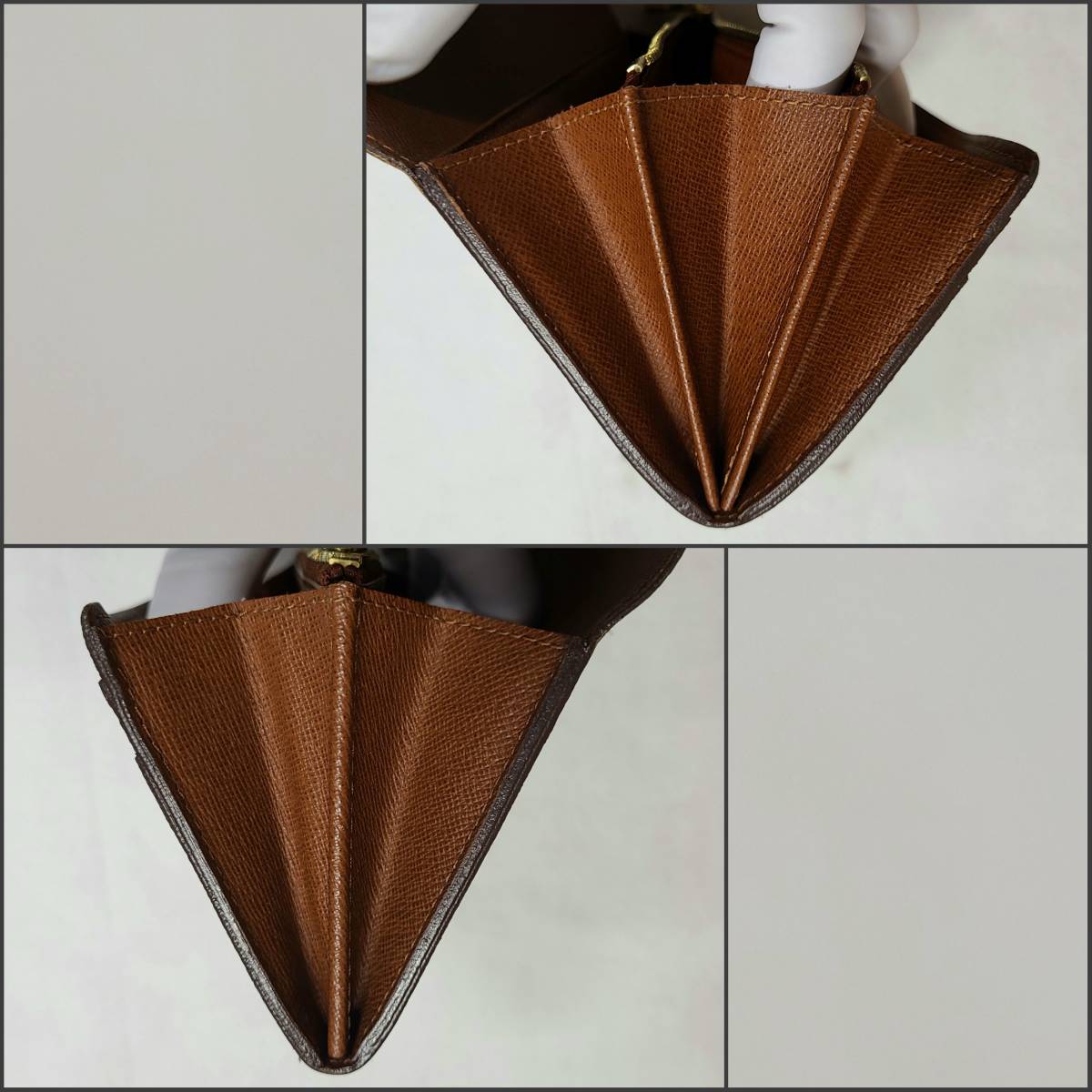 美品 LOUIS VUITTON ルイヴィトン モノグラム ポルトフォイユ・サラ 