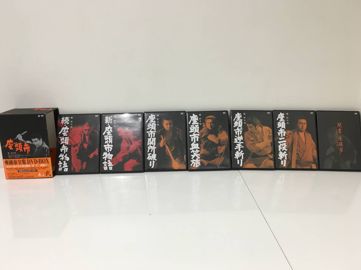 DVD 座頭市全集 DVD-BOX 巻之弐 7枚組セット 勝 新太郎 2201031(