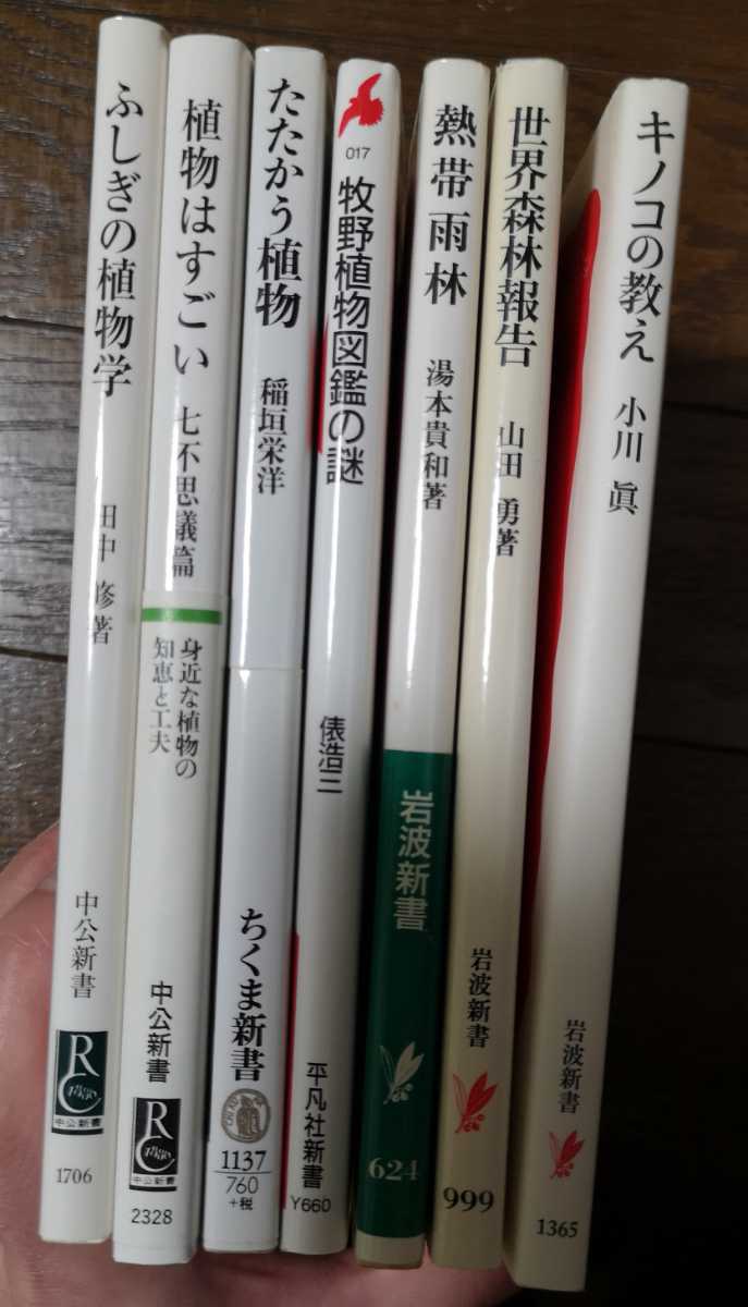 植物関係新書7冊 検 牧野富太郎 きのこ 熱帯雨林 熱帯植物 植物図鑑 野草 植物 売買されたオークション情報 Yahooの商品情報をアーカイブ公開 オークファン Aucfan Com