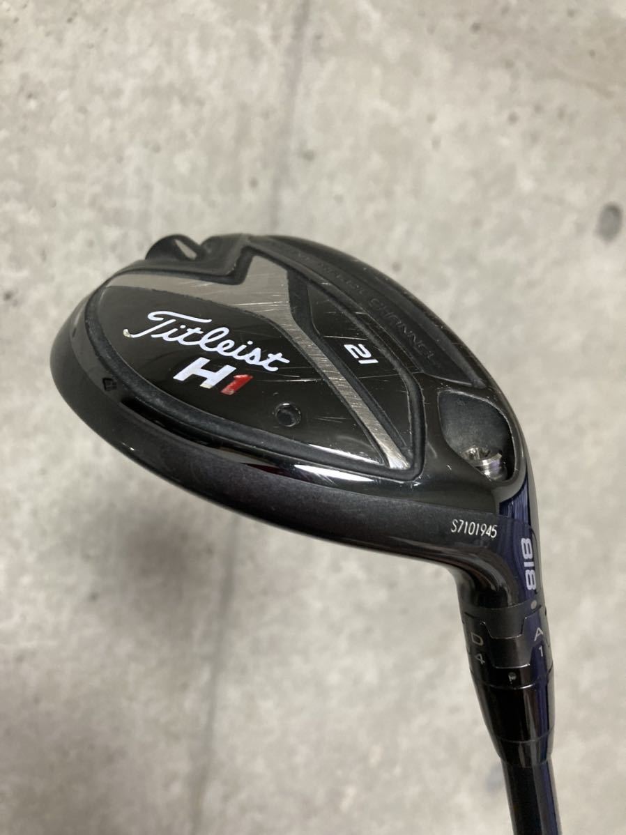 タイトリスト 818H 25° TOUR AD HY-85S ユーティリティ タイトリスト 818 H1 ユーティリティ 21度 ツアーAD HY85s 818H1 25