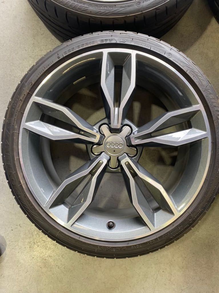 audi S1 純正タイヤ・ホイール中古4本】18in7.5J ET37.5 PCD5-100