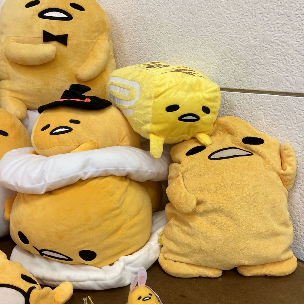 YK183)サンリオ ぐでたま ぬいぐるみ 大量セット 19点まとめ売り 現状