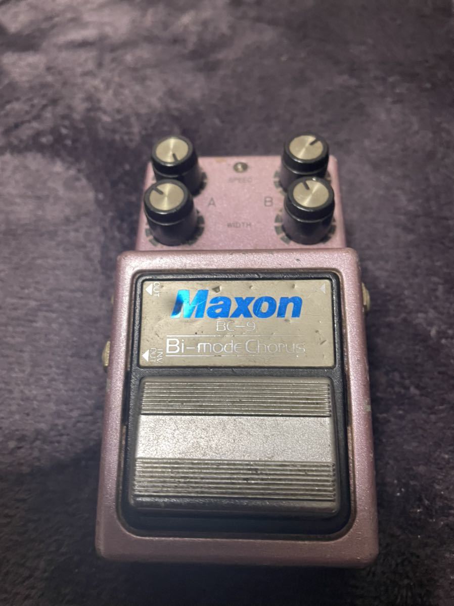 ジャンク】Maxon Bi-Mode Chorus BC-9【80年代名機】(コーラス)｜売買 