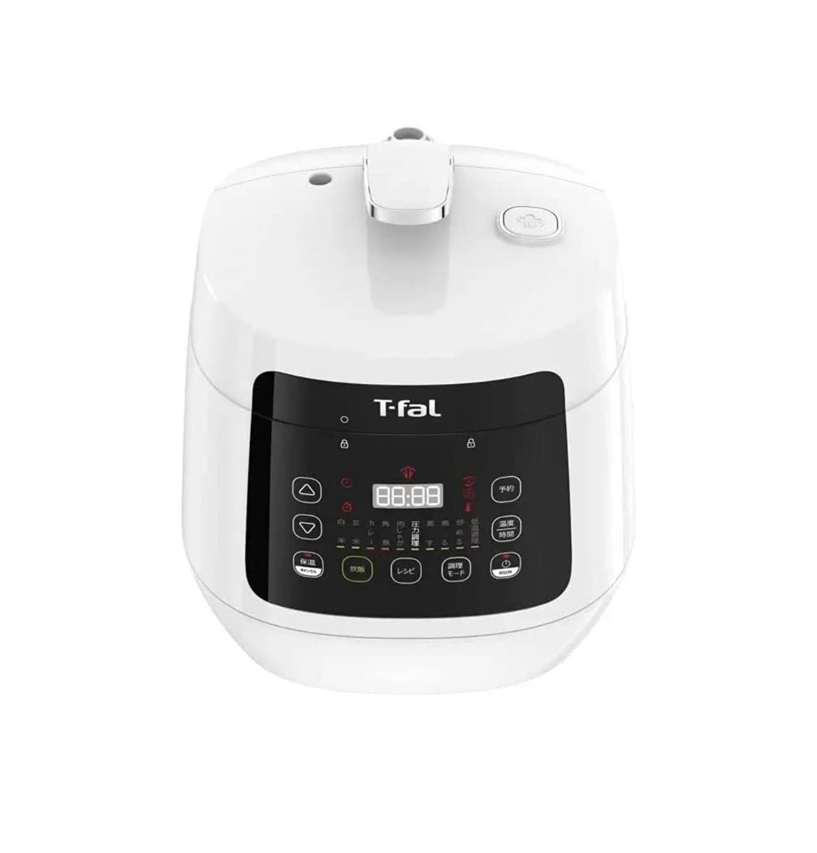  ティファール T-FAL ラクラ クッカー コンパクト電気圧力鍋 CY3501JP(圧力鍋)｜売買されたオークション情報、yahooの商品情報をアーカイブ公開 - オークファン 圧力鍋