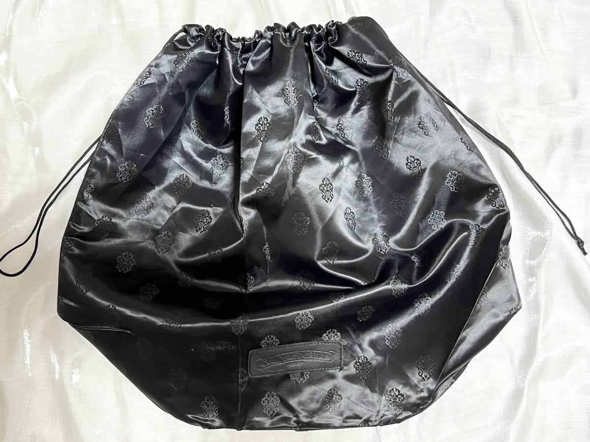 CHROME HEARTS クロムハーツ ダガープリント ダストバッグ 巾着 保存袋