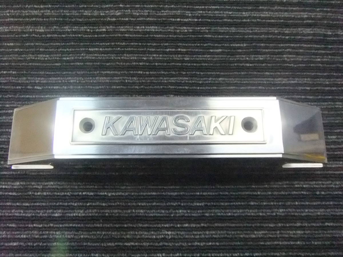 KAWASAKI 文字入りアルミ製 三つ又カバー/ステムカバー (検索