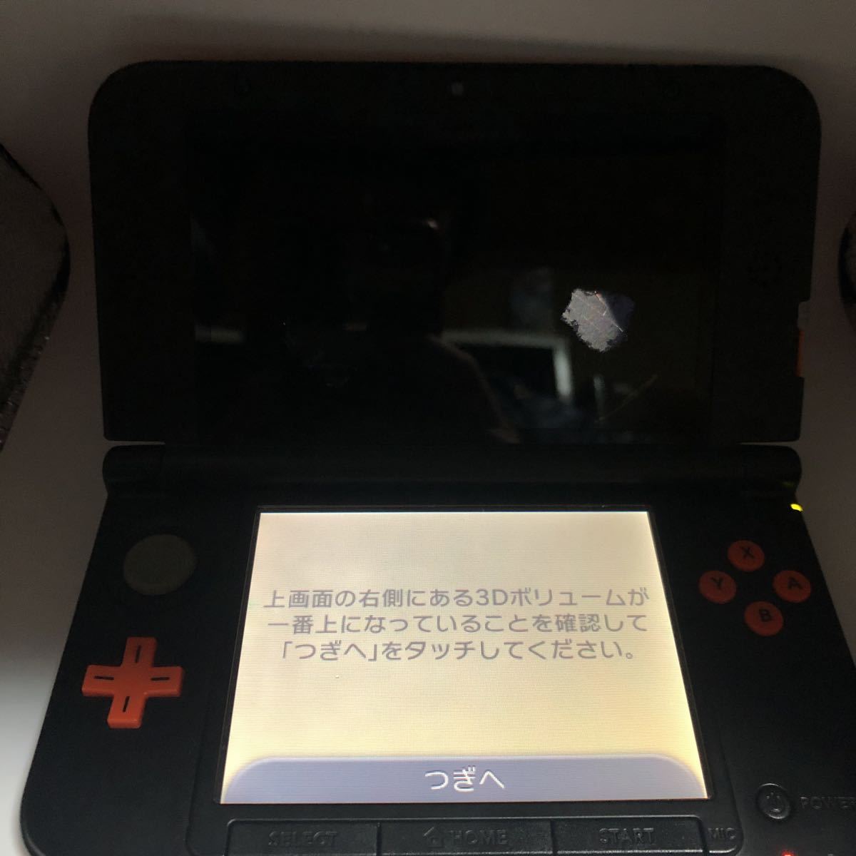 こo3lA】Nintendo 3DS LL オレンジ ブラック ニンテンドー3DS LL 充電  