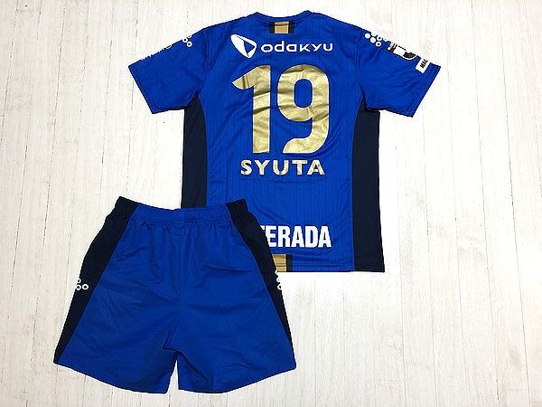 【支給品】FC町田ゼルビア ユニフォーム 土居柊太 2020 FC町田ゼルビア 土居柊太 選手支給 実使用 HOME 1st ユニフォーム