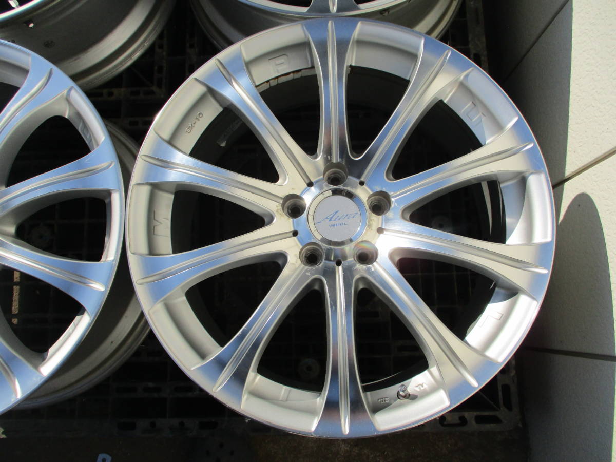 希少 インパル アウラ SX-10 19インチ 5穴 114.3 8J 42 日本製 日産  