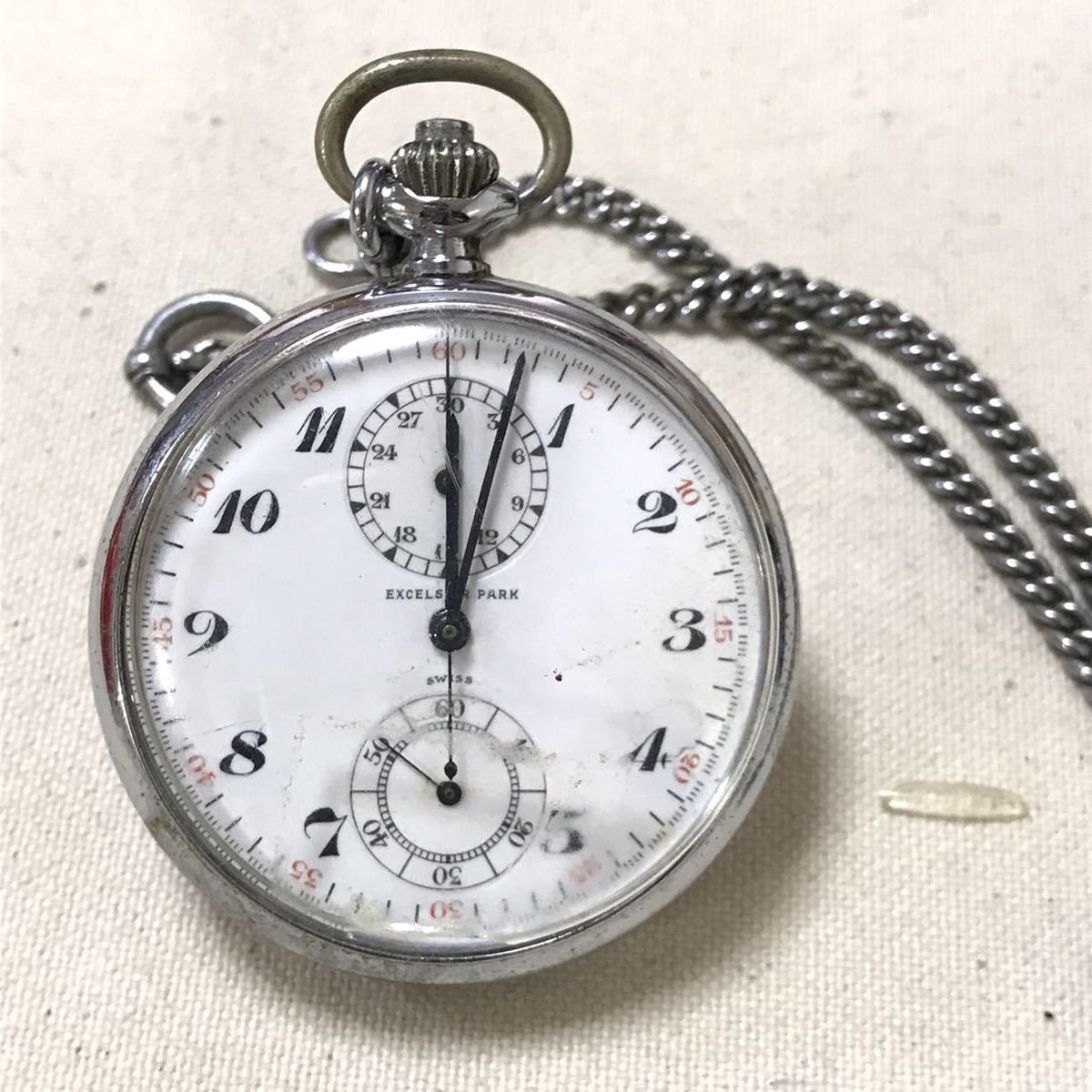 ロンジン 懐中時計 LONGINES PRIX POCKET Longines Grand 手巻き 稼働 