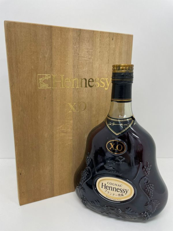 高*木様 ◆未開栓◆ヘネシー X.O 金キャップ グリーンボトル 700ml 正 S434-O3-1294 Hennessy ヘネシー XO 金キャップ グリーンボトル 700ml