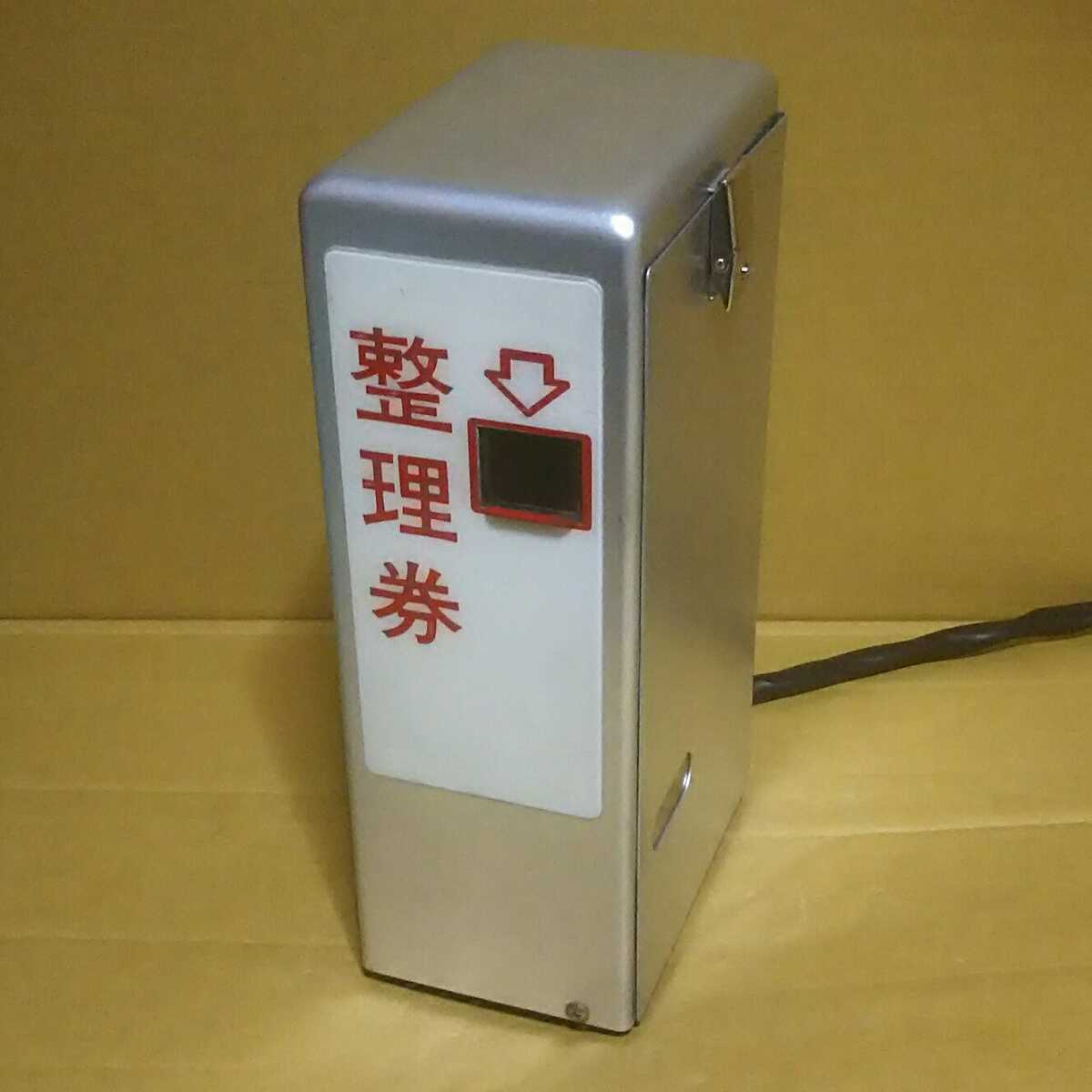 小田原機器「整理券発行機，操作器」セット 路線バス部品 鉄道部品