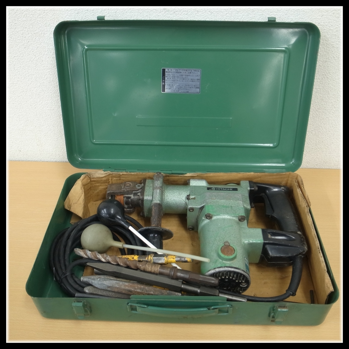 1円～ HITACHI 日立工機 35mm ハンマドリル DH 35 動作確認済み