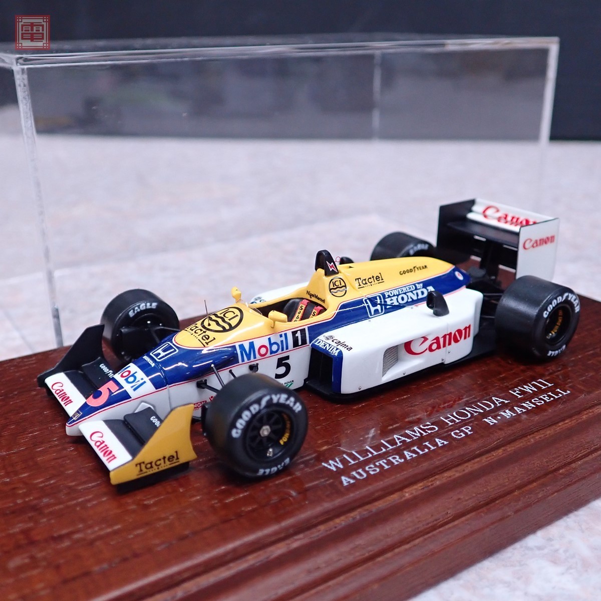 品質保証，お得 タメオ 1/43 キット完成品 ウィリアムズ ホンダ FW11オーストラリアGP N.マンセル TAMEO WILLIAMS HONDA メタルキット 現状品 80(BBR)｜売買されたオークション情報、yahooの商品情報をアーカイブ公開 - BBR