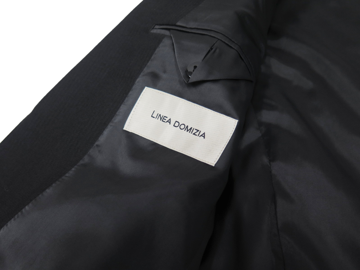 2026年最新linea domiziaの人気アイテム - k102*未開封 春夏撥水加工ストレッチ 未 2060●LINEA DOMIZIA レナウン●新品　日本製 【総裏】 シャドーストライプスーツ　ブラック/A5　定価41800円
