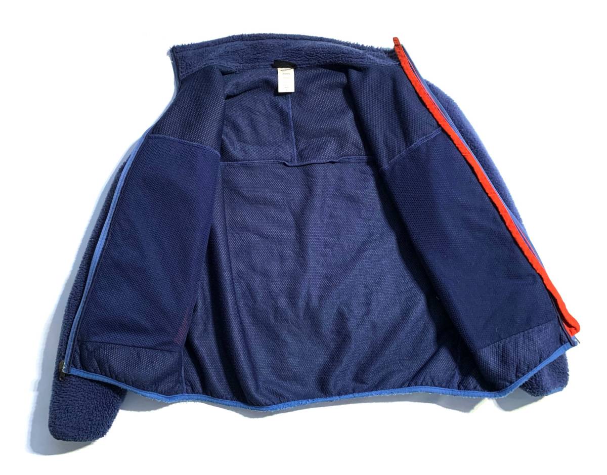 極希少【USA製】Patagonia パタゴニア レトロX フリースジャケット L (XL相当) 06年モデル F6 メンズ 保温性抜群 パイル ネイビー パタゴニア レトロX patagonia 極希少USA製Patagonia アウトドアウエア パタゴニア公式