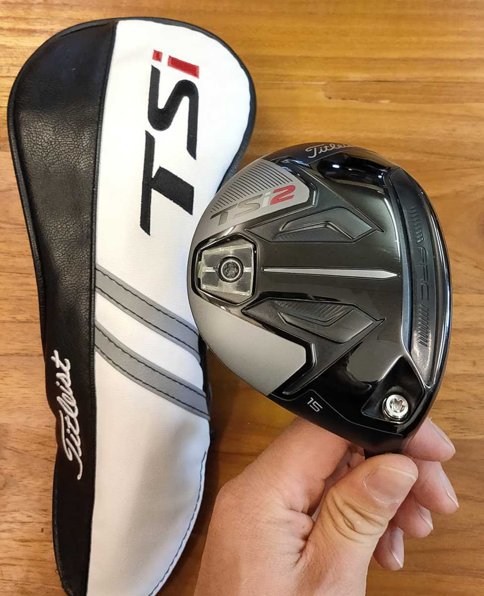 良品 タイトリスト TSi2 3W 15° 日本仕様M ヘッドのみ カバーあり