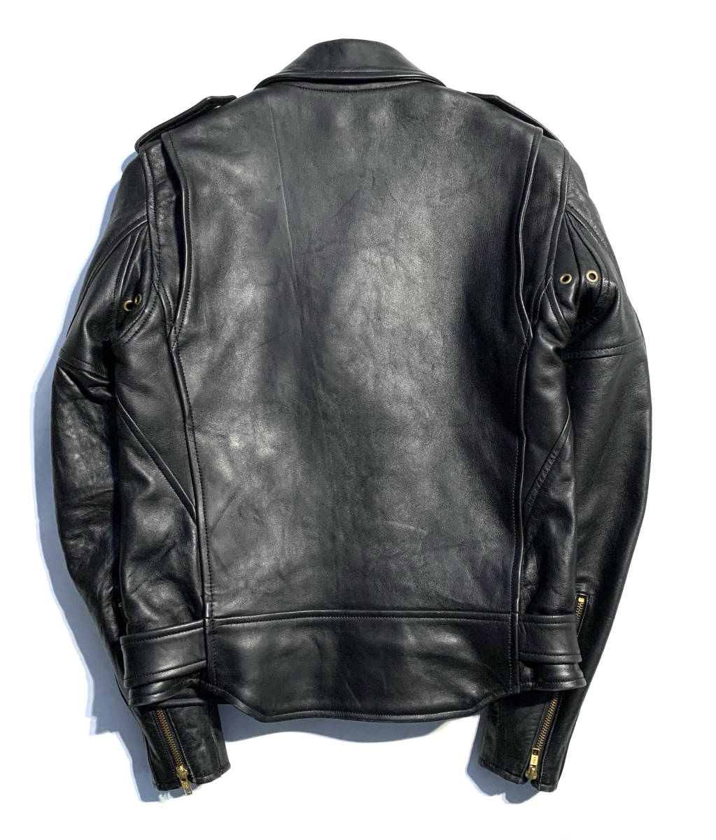 名作【定価12万程】BLACK MEANS ブラックミーンズ シープレザー ダブル 