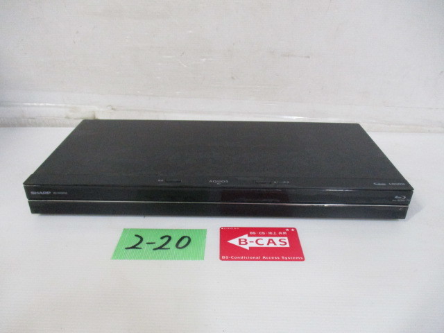SHARP BD-NW2000 2TB⁄HDD⁄BDレコーダー 2016年製 シャープ BD
