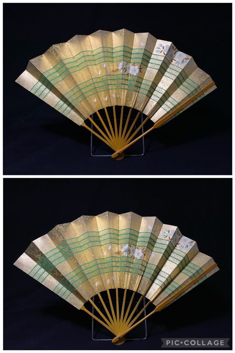 能扇 古扇 舞扇 さくら 波 手描き 能楽 謡 狂言 観世流十松屋福井扇鋪 長期保管品 ⑥(木工、竹工芸)|売買されたオークション情報 ...
