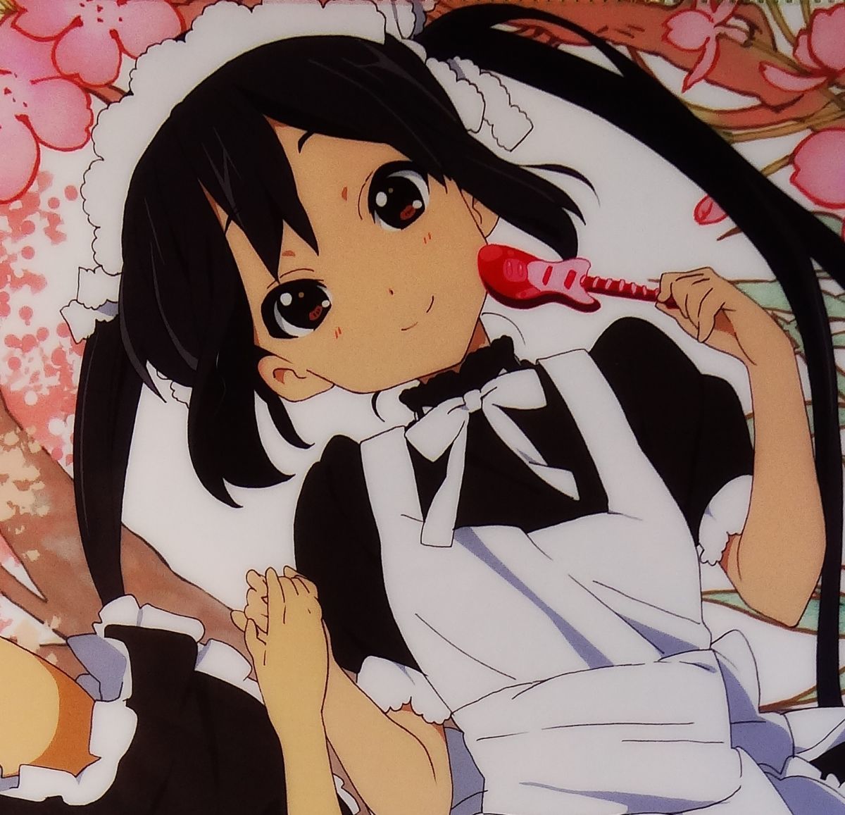 けいおん 猫耳 / メイド服 平沢唯 秋山澪 中野梓 真鍋和 アニメディア 