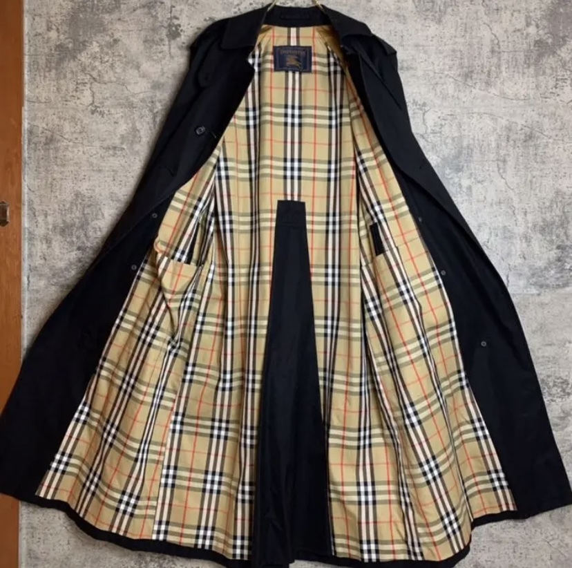 Burberry トレンチコート ノバチェック 金タグ 【公式通販】