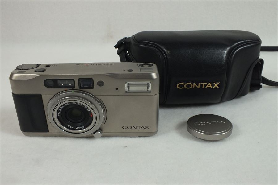 ★ CONTAX コンタックス T VS コンパクトカメラ Vario Sonnar ソフトケース付き 中古 現状品 220201Y6013 CONTAX T VS ◆中古 送料込CONTAX T2