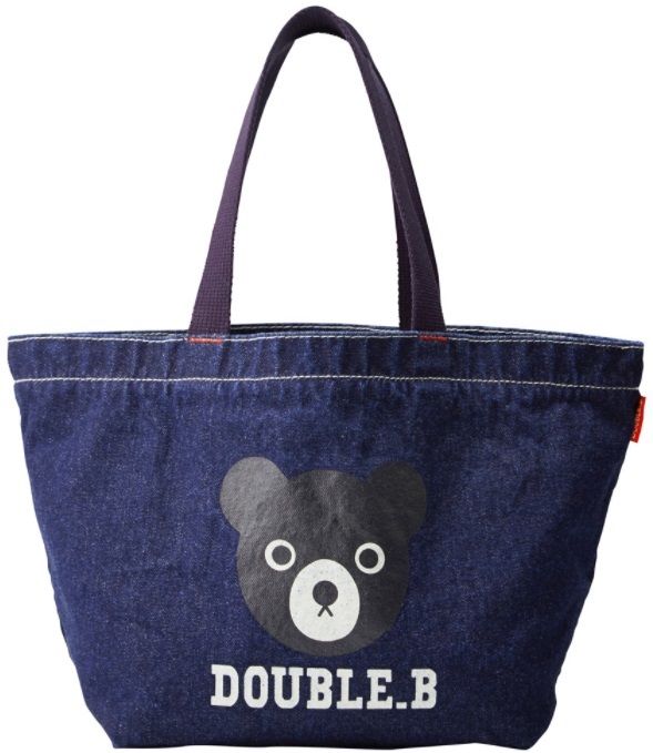 新品未開封】ミキハウス ダブルビー 2025福袋限定 トートバッグ 2025年