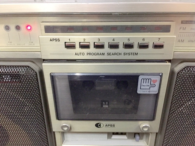 SHARP GF-508ST THE SEARCHER-XL ラジオテープレコーダー ラジカセ