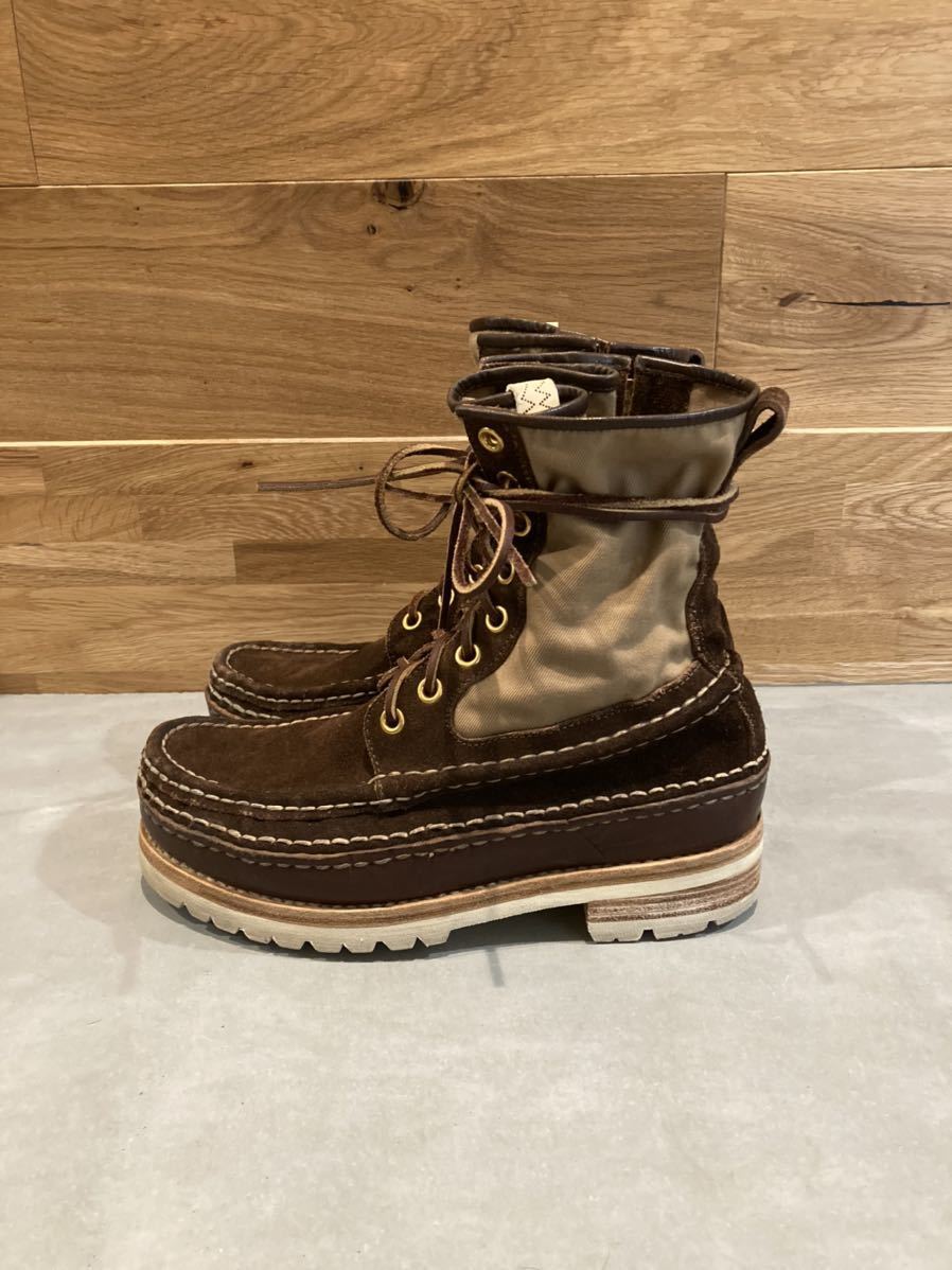 18SS visvim GRIZZLY BOOTS HI-FOLK DK.BROWN M10 ブーツ(visvim 