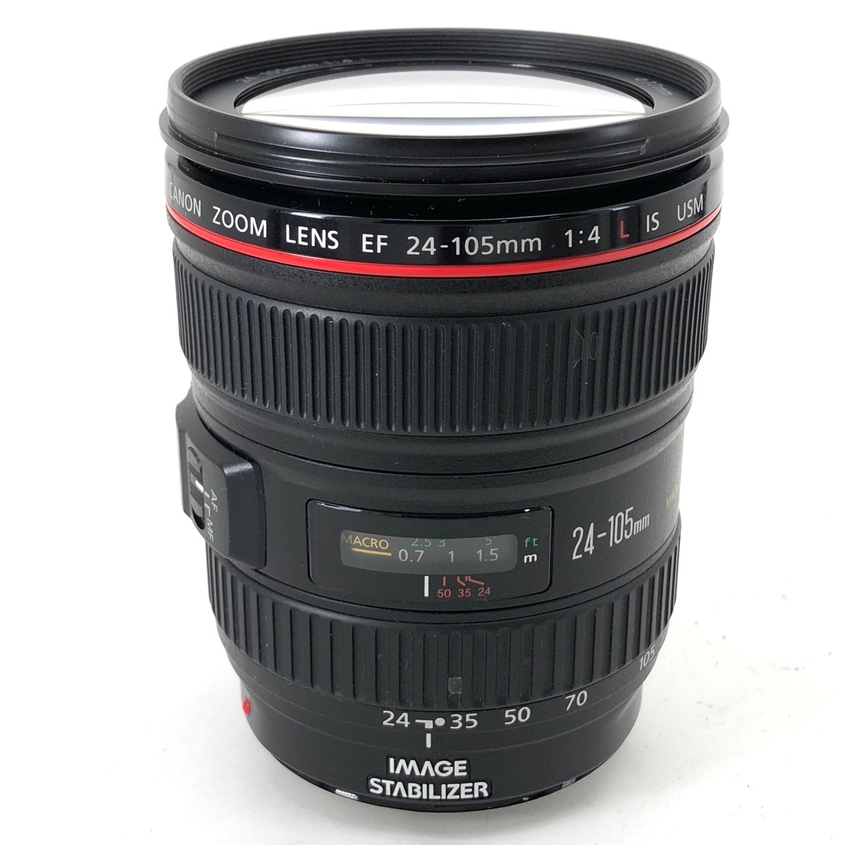 キヤノン Canon EF 24-105mm F4 L IS USM 一眼カメラ用（オートフォーカス） 【中古】 USM IS Canon 良品Canon EF24-105 1円スタート売り切り