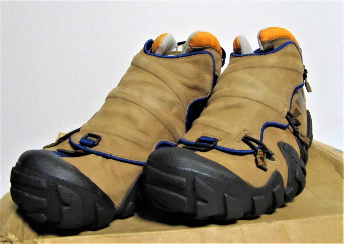 adidas　045110　EQT．BADLANDER　アディダス　バットランダー　ハイカット（チノ/ブルー　２７㎝）　箱付　ジャンク