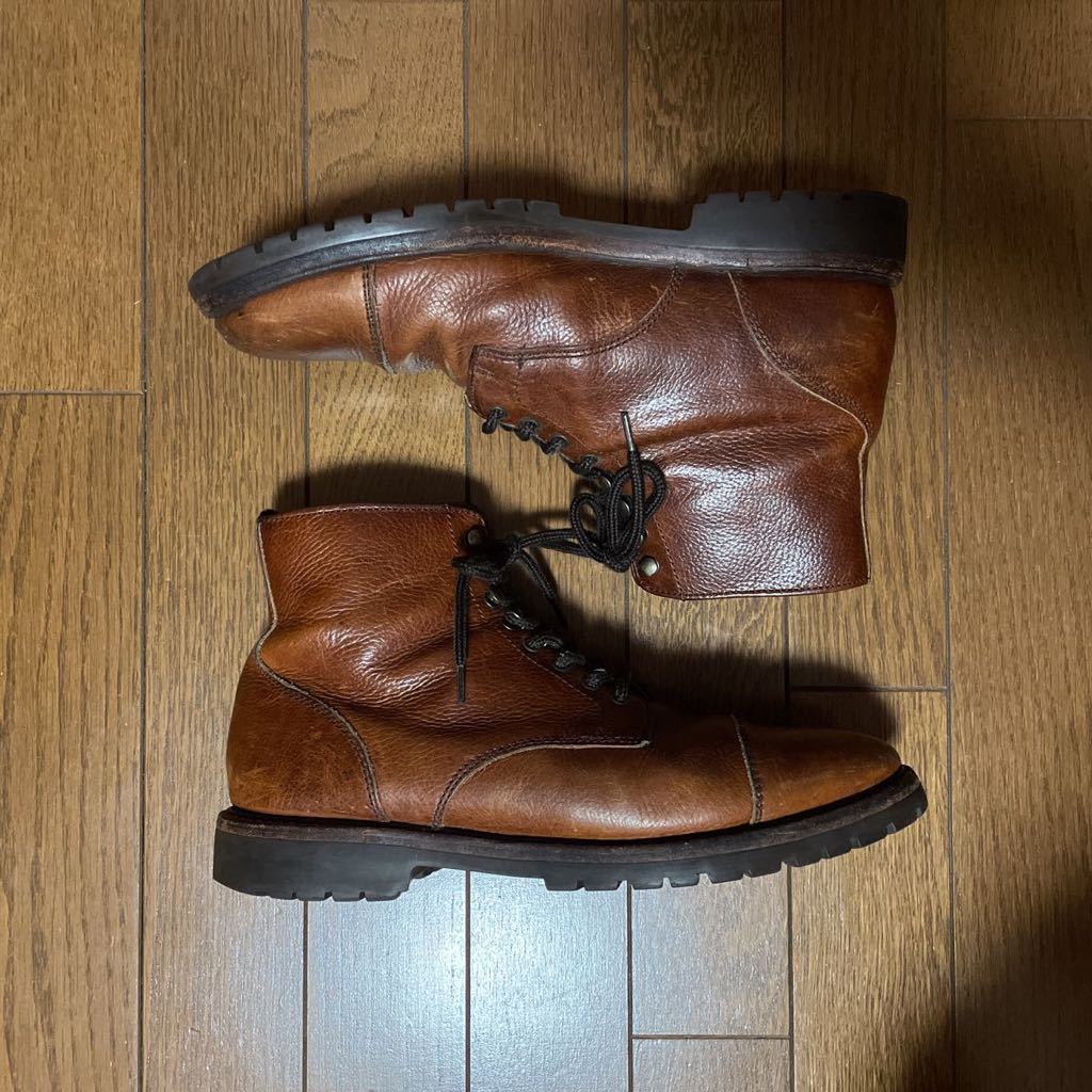 ラルフローレン　クロケット製　ブーツ 90's POLO RALPH LAUREN × Crockett & Jones ダービー ブーツ Coniston