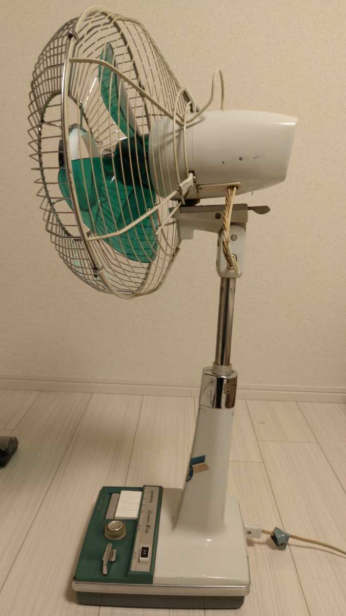 SANYO サンヨー 扇風機 EF-6SZ 昭和レトロ 動作OK テレスコピック