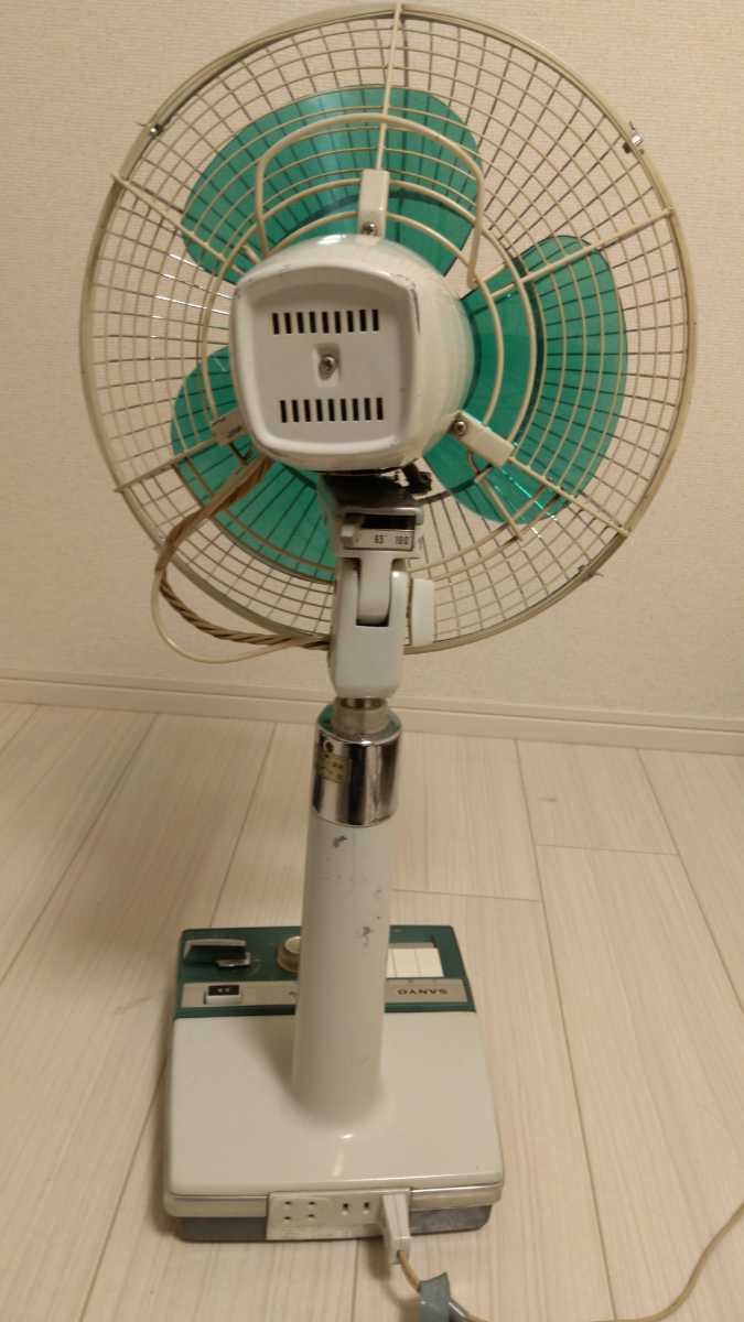 SANYO サンヨー 扇風機 EF-6SZ 昭和レトロ 動作OK テレスコピック