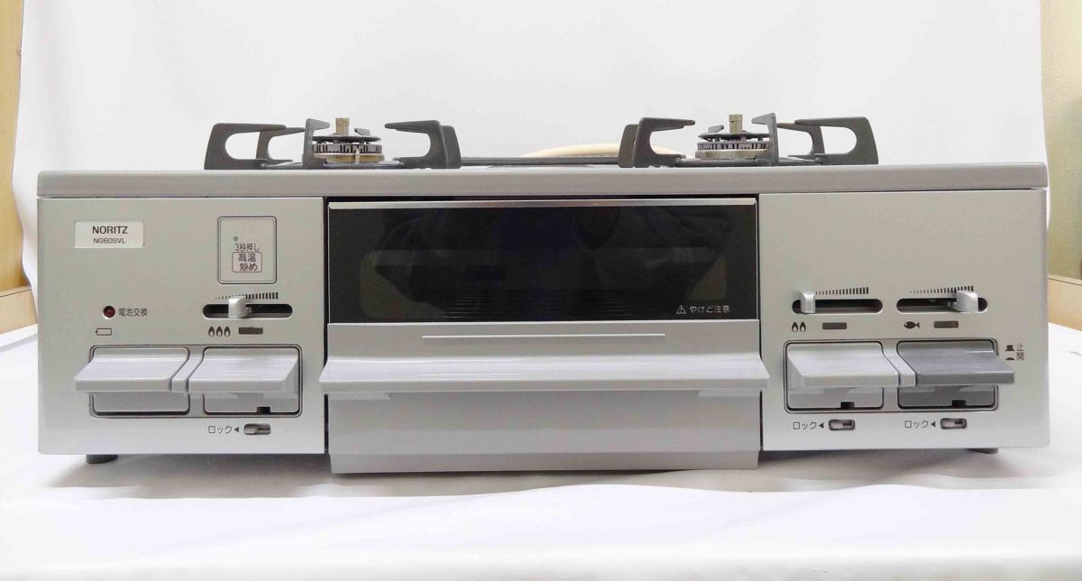 NORITZ ノーリツ 都市ガス用 ガスコンロ LG2260L NG60SVL Siセンサー 