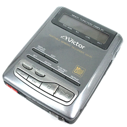 ビクター Victor XM-R1 録音 再生 ポータブルMDレコーダー 管13110