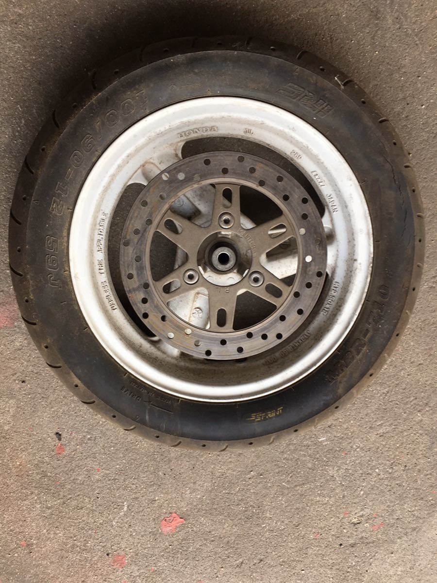 オートバイ NSR50(レーサー) フロントホイール(後期・純正