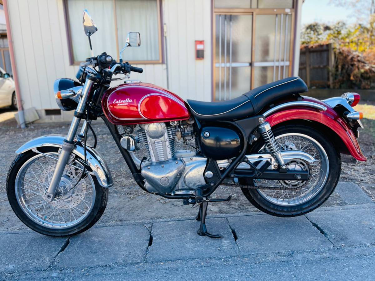 Kawasaki Estrella RS BJ250A カワサキ エストレアRS 24363km 美車