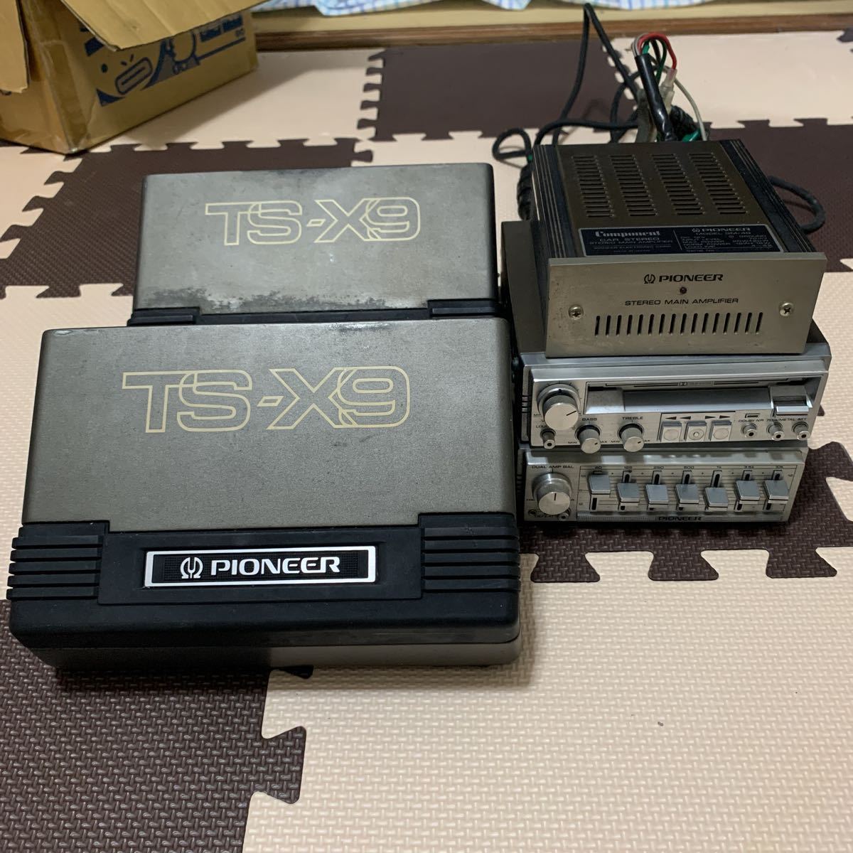 1円〜Pioneerパイオニア ロンサムカーボーイTS-X9スピーカー、デッキ 