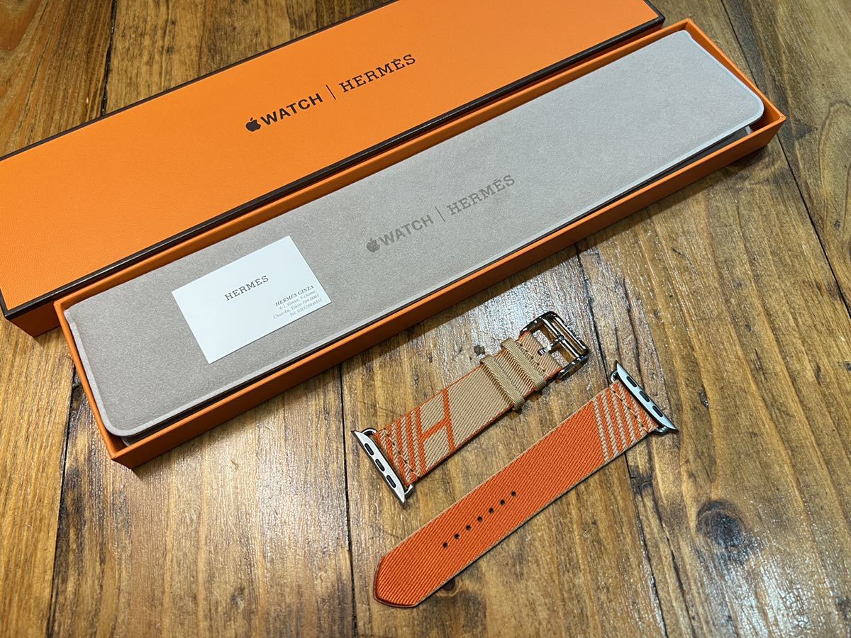 ☆未使用 即決 Apple Watch Hermes 45mm 44mm Series7 ジャンピング 