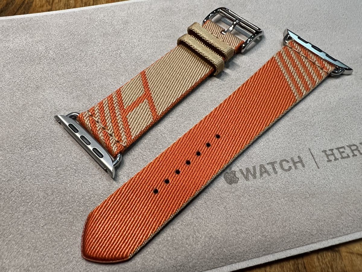 ☆未使用 即決 Apple Watch Hermes 45mm 44mm Series7 ジャンピング 