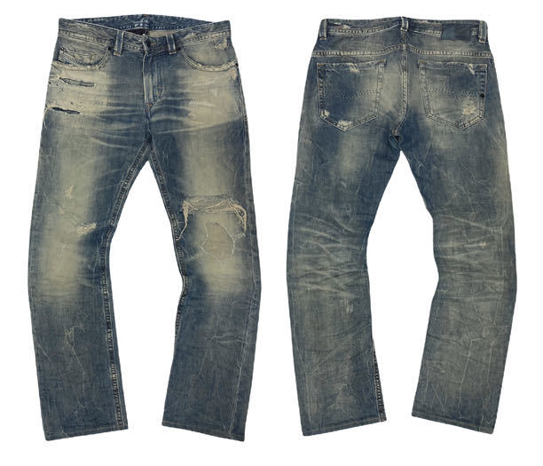美品！\59,400 イタリア製 DIESEL ディーゼル Blue Eyecon ブルー 