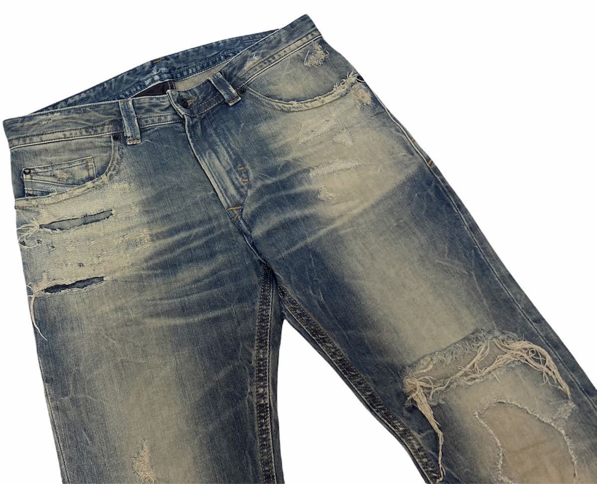 美品！\59,400 イタリア製 DIESEL ディーゼル Blue Eyecon ブルー 