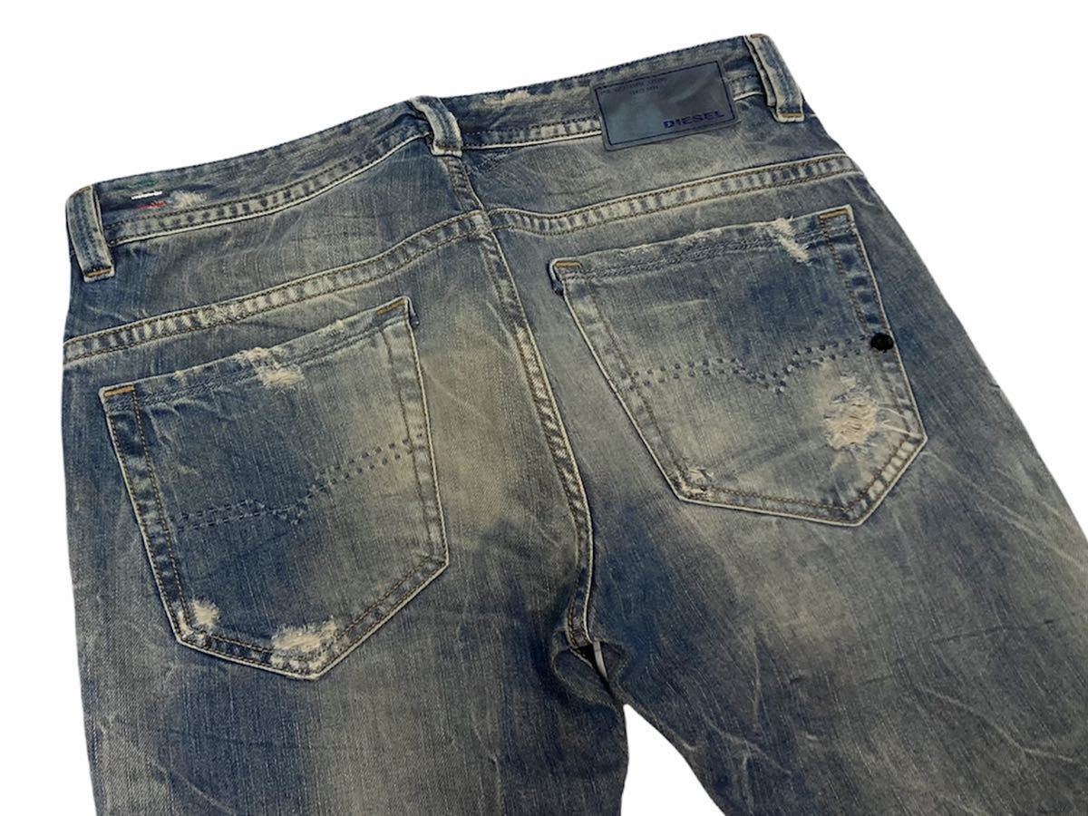 美品！\59,400 イタリア製 DIESEL ディーゼル Blue Eyecon ブルー 