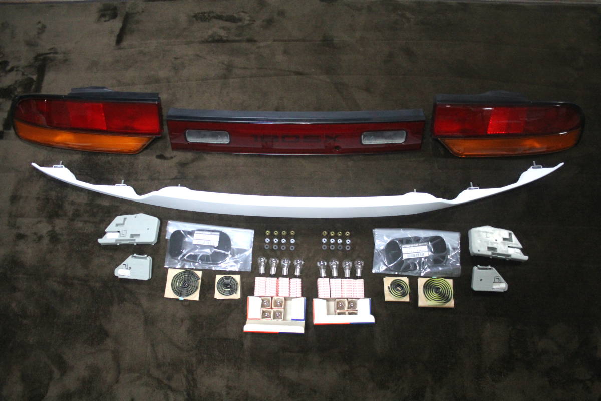 180XS テールランプ ガーニッシュセット 中期/前期 180SX クリスタル