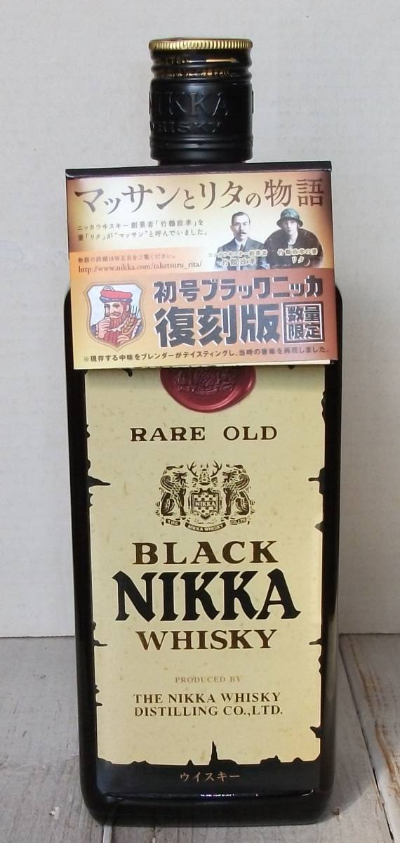 全国送料無料 【限定品】 ニッカ 初号ブラックニッカ復刻版 720ml 43度